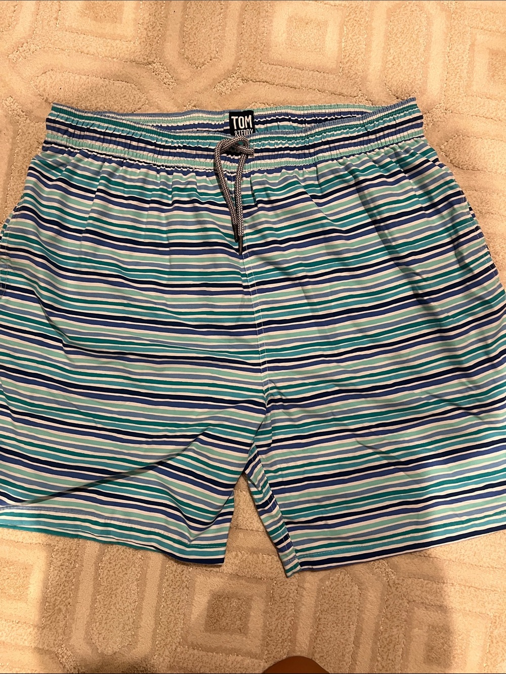 NWOT TOM & TEDDY MENS  Swim Trunks